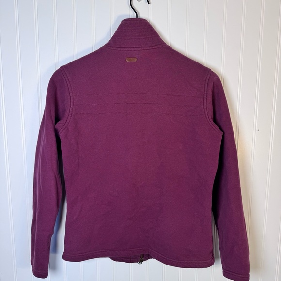 Columbia Benton Springs Purple Full Zip Fleece Sweater Jacket Women’s Size Small - Picture 7 of 15